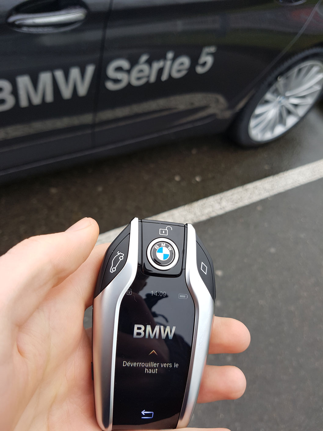 Key display BMW Serie5